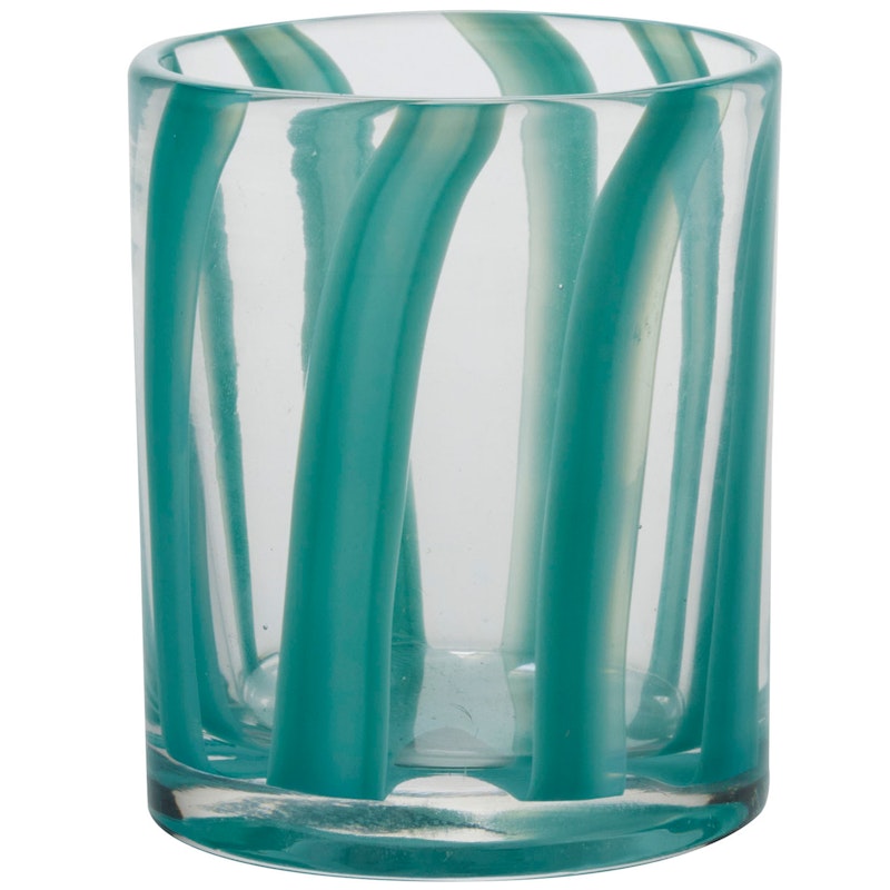Glas 10 cm, Turkos