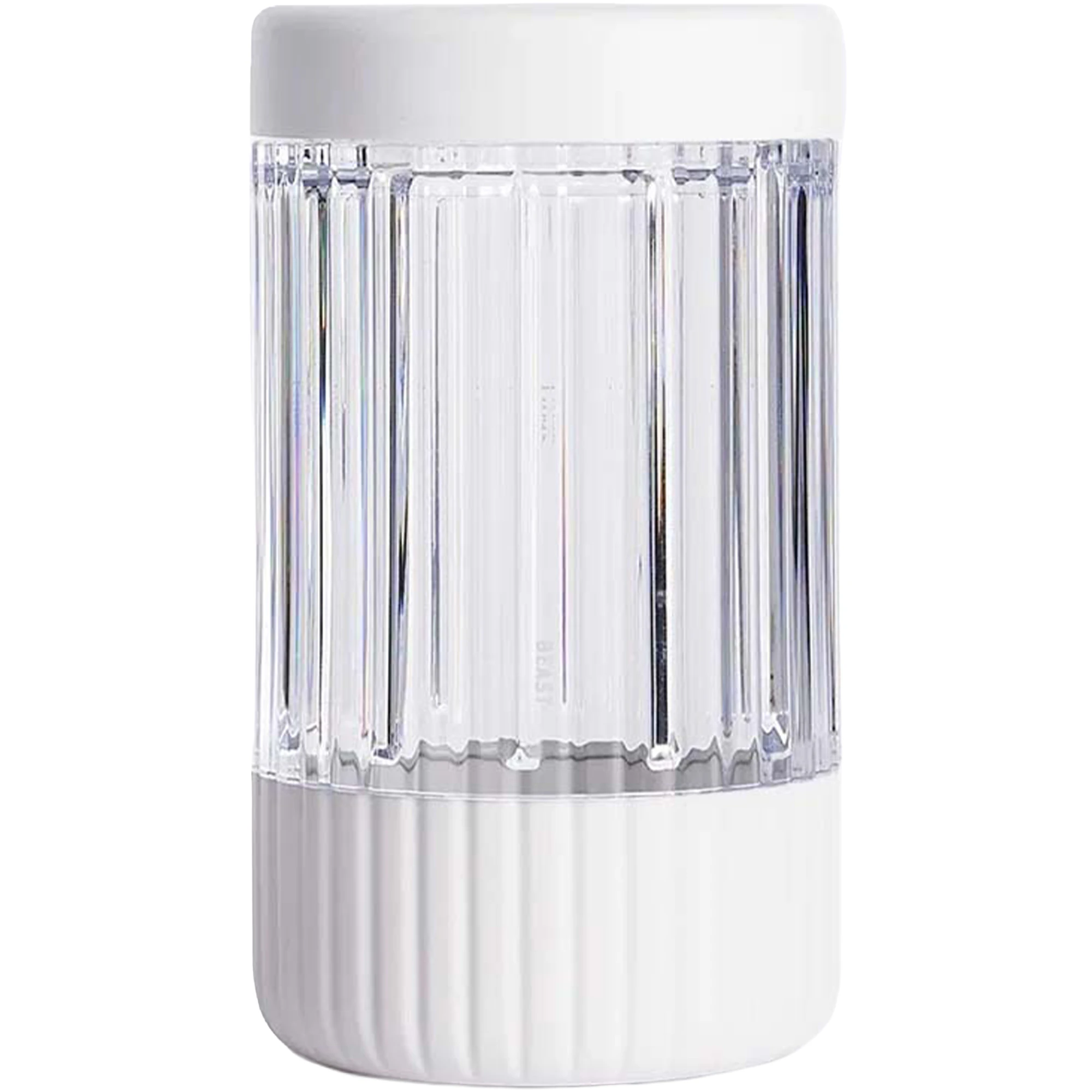 Beast Mega Mixerbeh&aring;llare Med F&ouml;rvaringslock 1000 Ml - F&ouml;rvaringsburkar & lock Tritan Cloud White