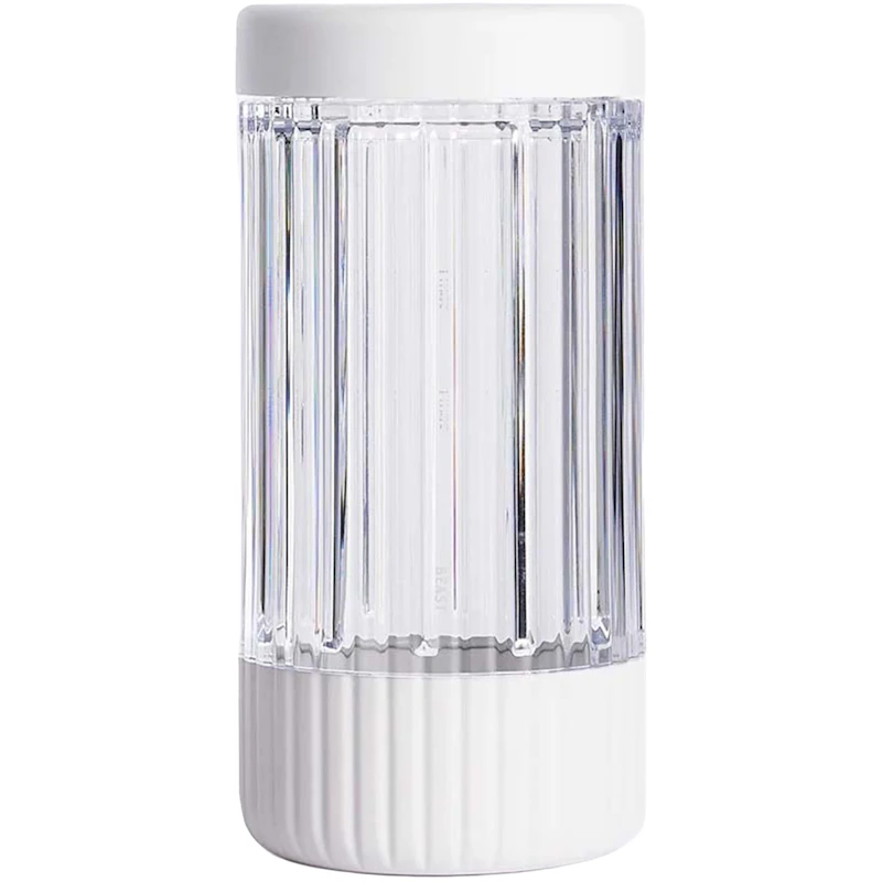 Mega Mixerbehållare med förvaringslock 1200 ml, Cloud White