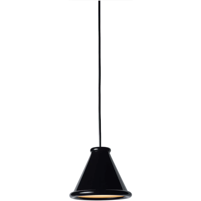 Belle Pendel Ø15, Glossy Black