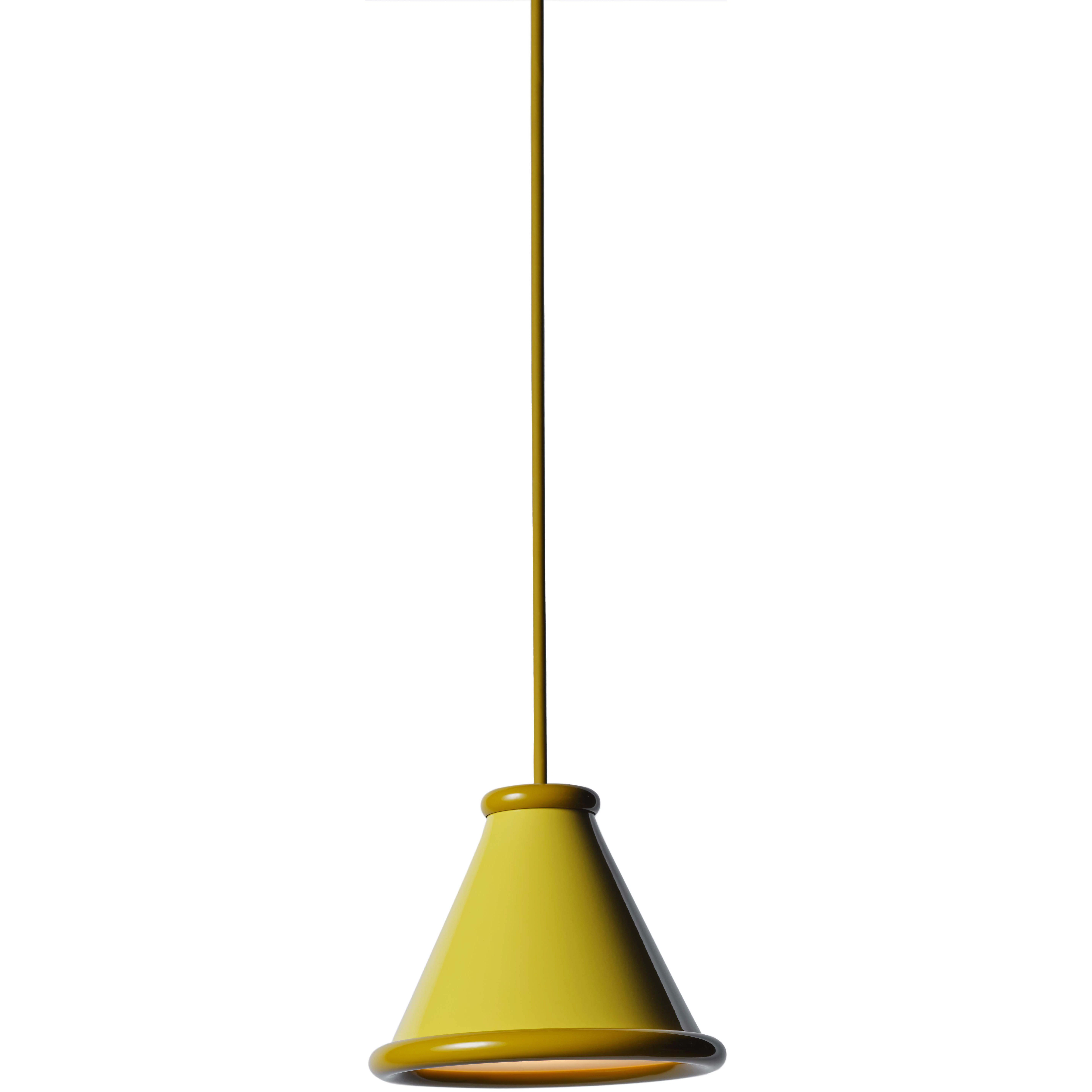 Belid Belle Pendel Ø15 / Honey Yellow - Pendellampor Metall Zink Yellow