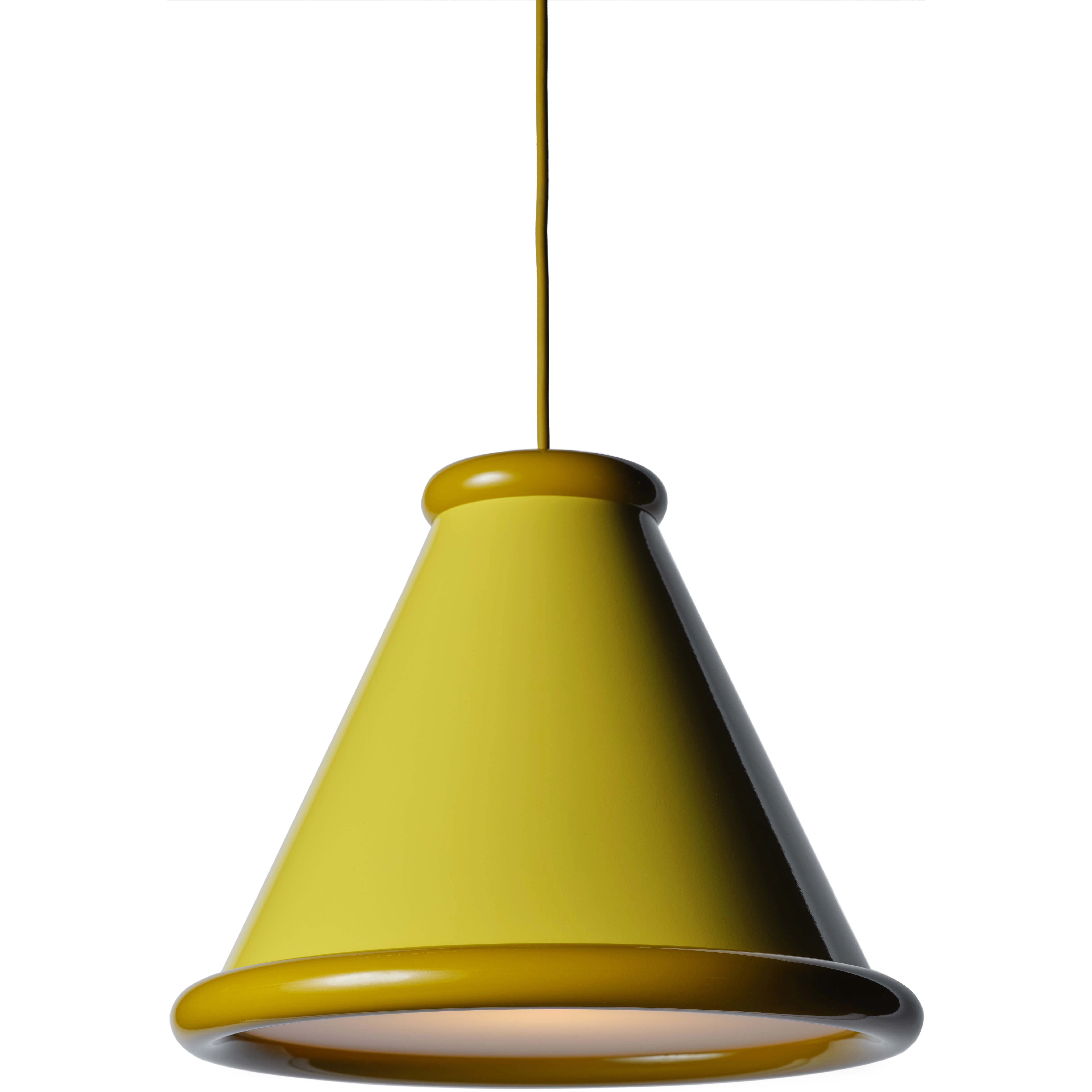 Belid Belle Pendel Ø36 / Honey Yellow - Pendellampor Metall Zink Yellow