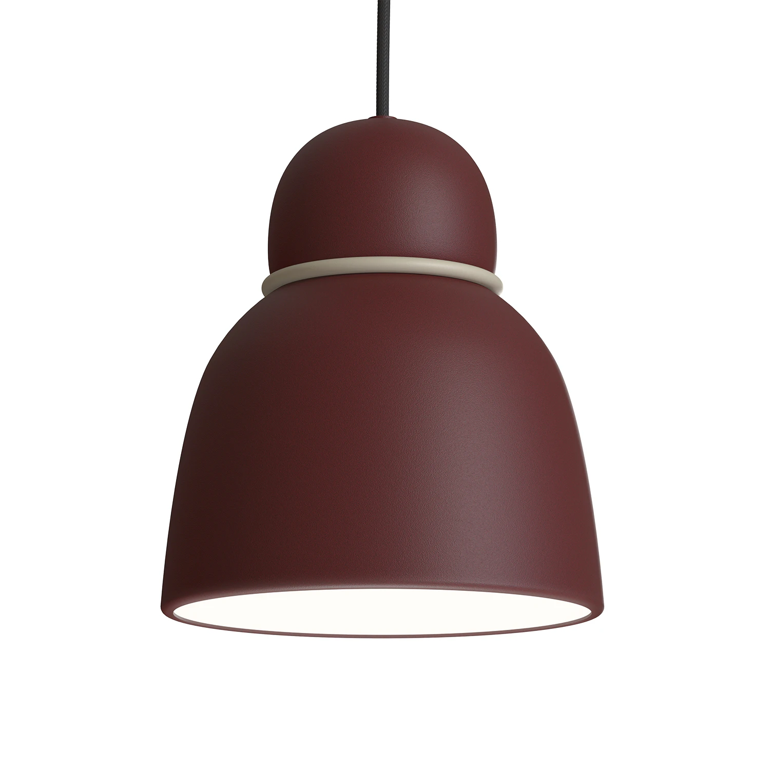 Belid Bird Pendel Ø17 Cm Mörkröd / - Pendellampor Metall Sand