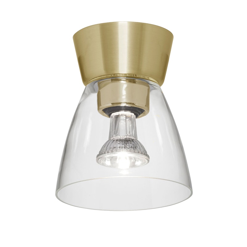 Bizzo Plafond IP21, Mässing