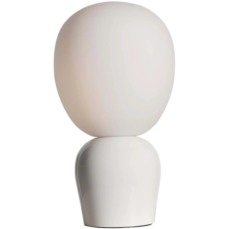Buddy Bordslampa, Glossy White / Opal