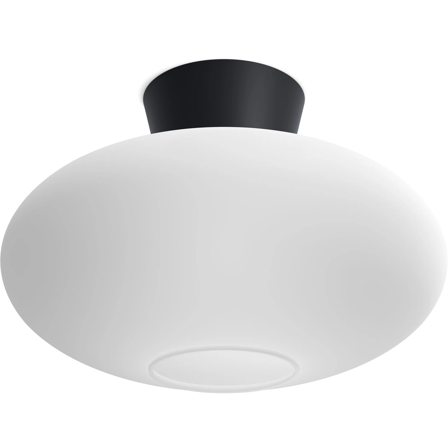 Belid Bullo Xl Plafond / Opal - Plafonder Glas Mattsvart