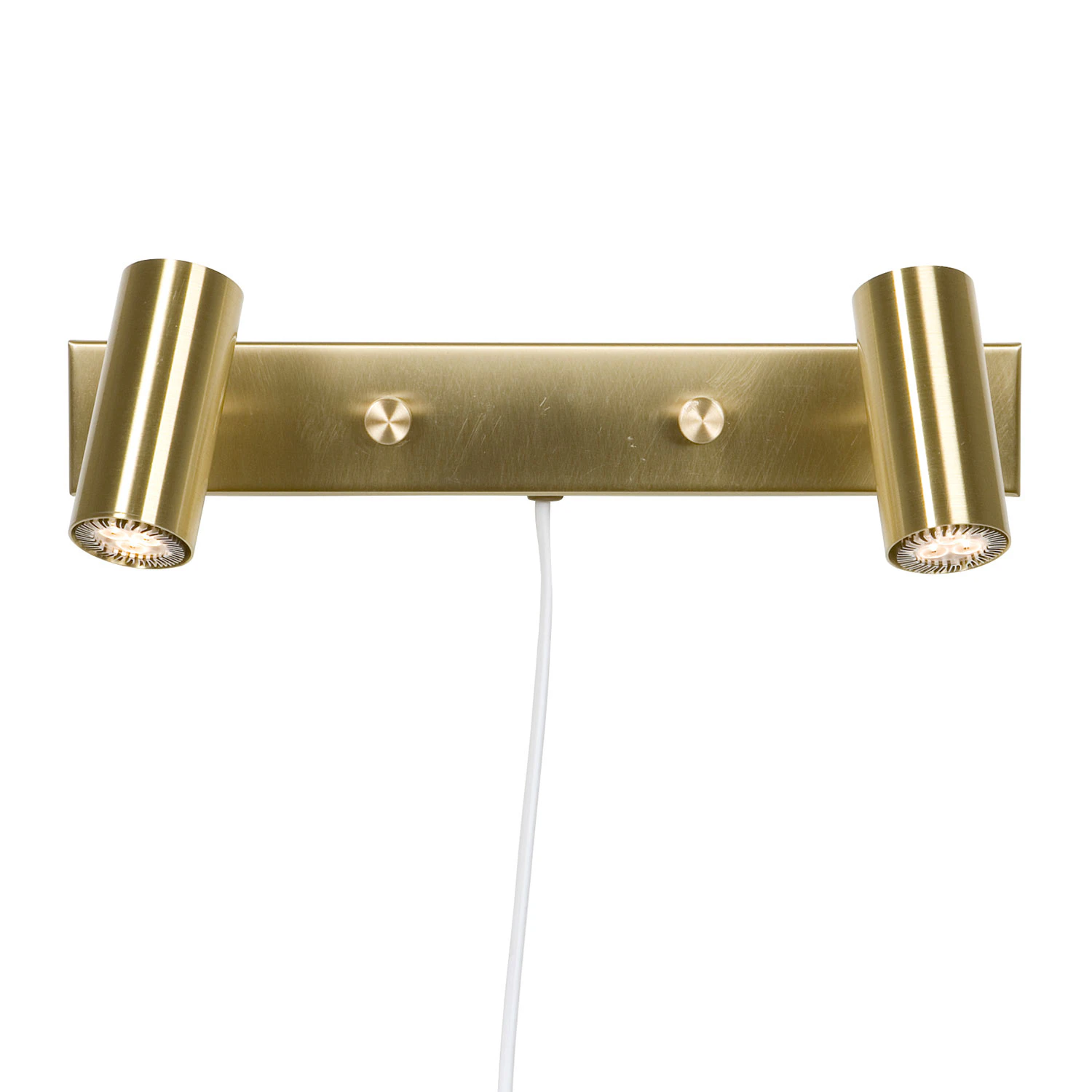 Belid Cato Double V&auml;gglampa - V&auml;gglampor Metall M&auml;ssing
