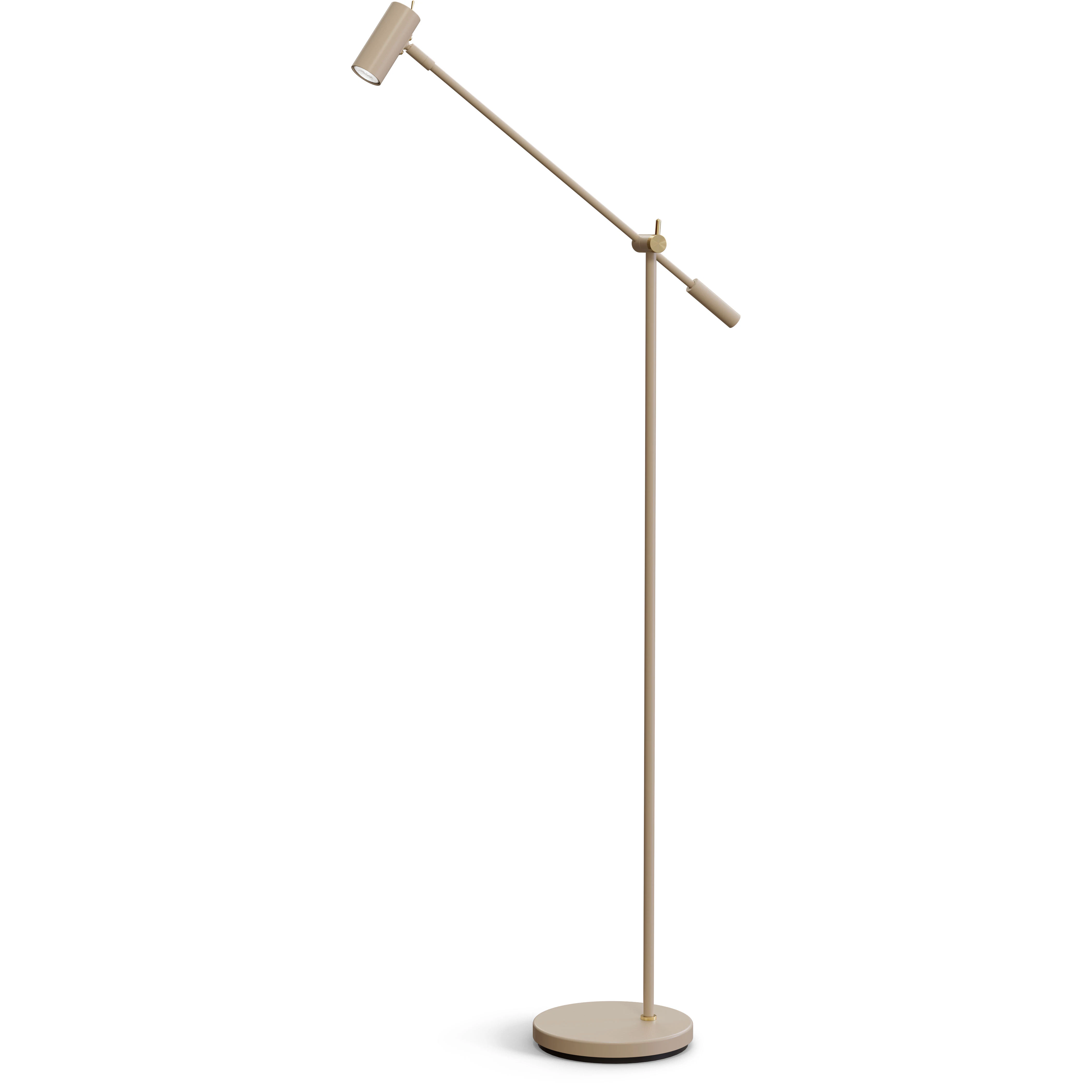 Belid Cato Golvlampa Nougat / - Golvlampor Metall M&auml;ssing