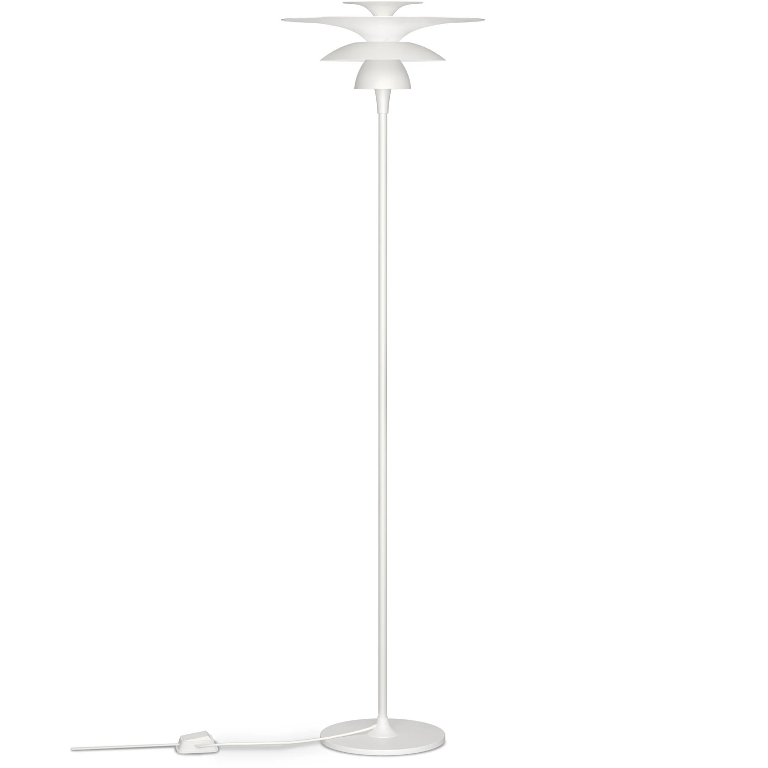 Belid Picasso Golvlampa 1400 Mm - Golvlampor Metall Mattvit