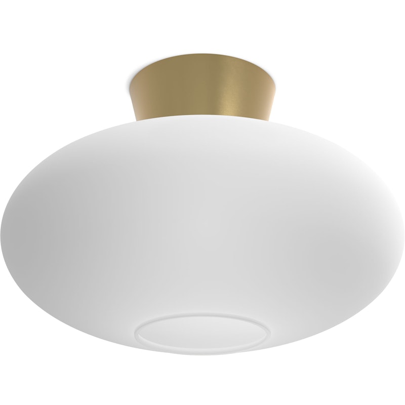 Bullo XL Plafond, Mässing / Opal