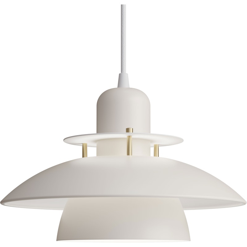 Primus IV Pendel 28 cm, Sand / Mässing