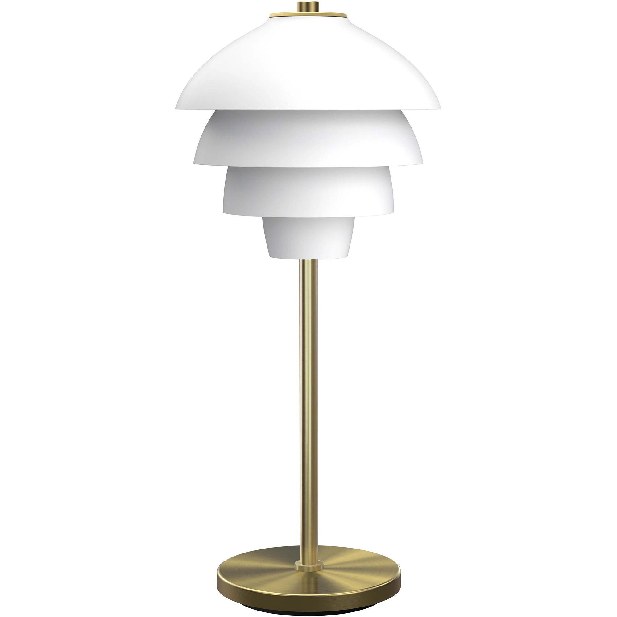 Belid Valencia Bordslampa Flat White / - Bordslampor Metall M&auml;ssing