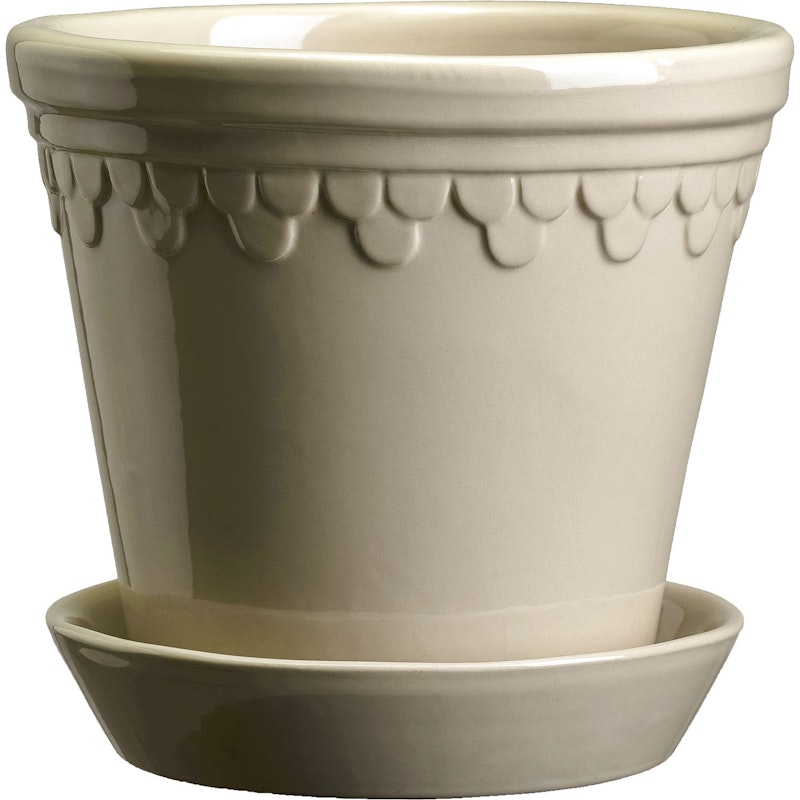 Copenhagen Kruka Med Fat Sand Stone, Ø10 cm