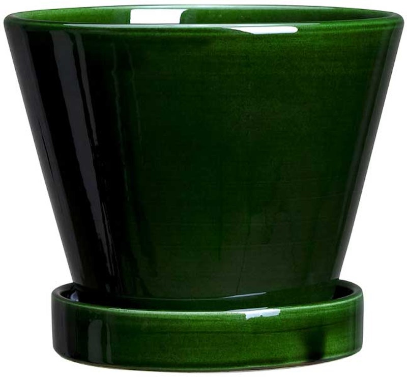 Julie Kruka Med Fat Emerald Green, 17 cm