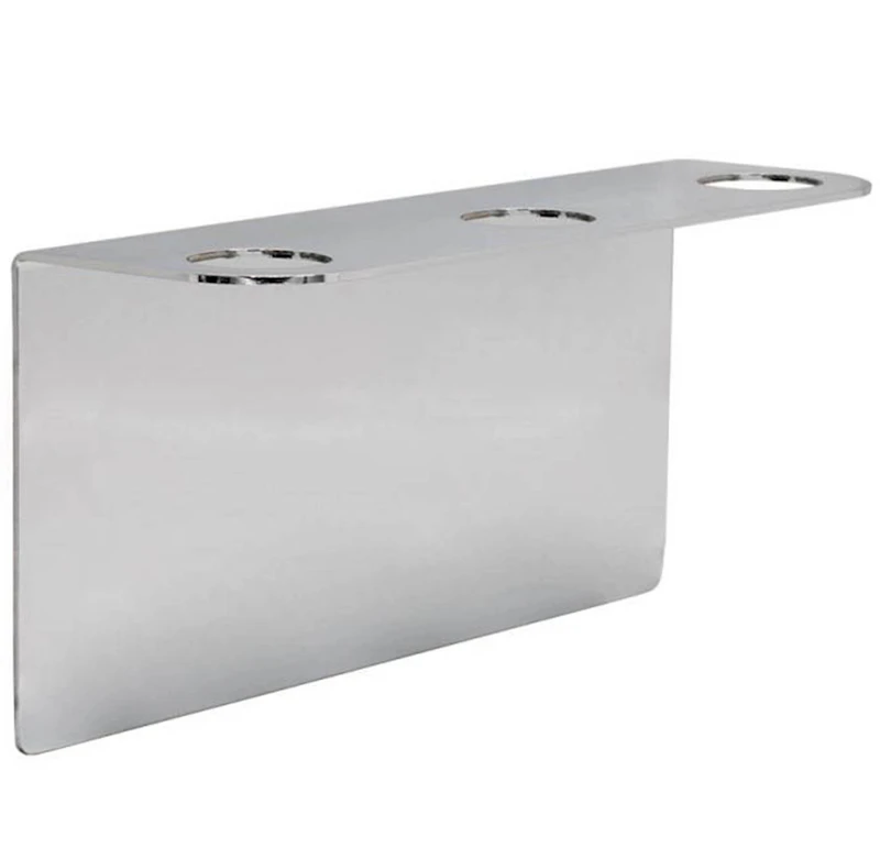 Base Trippel Tvålpumpshållare, Krom