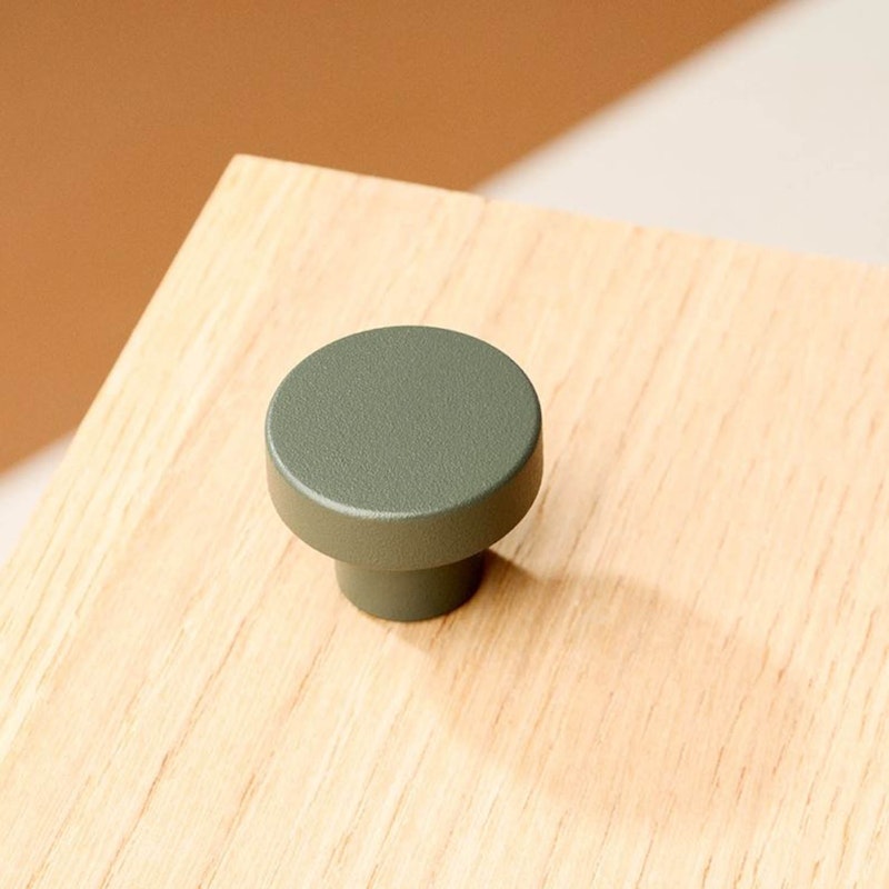 Circular Knopp, Ash Green