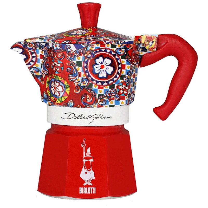 Moka Express Kaffebryggare Dolce&Gabbana, 3 Koppar