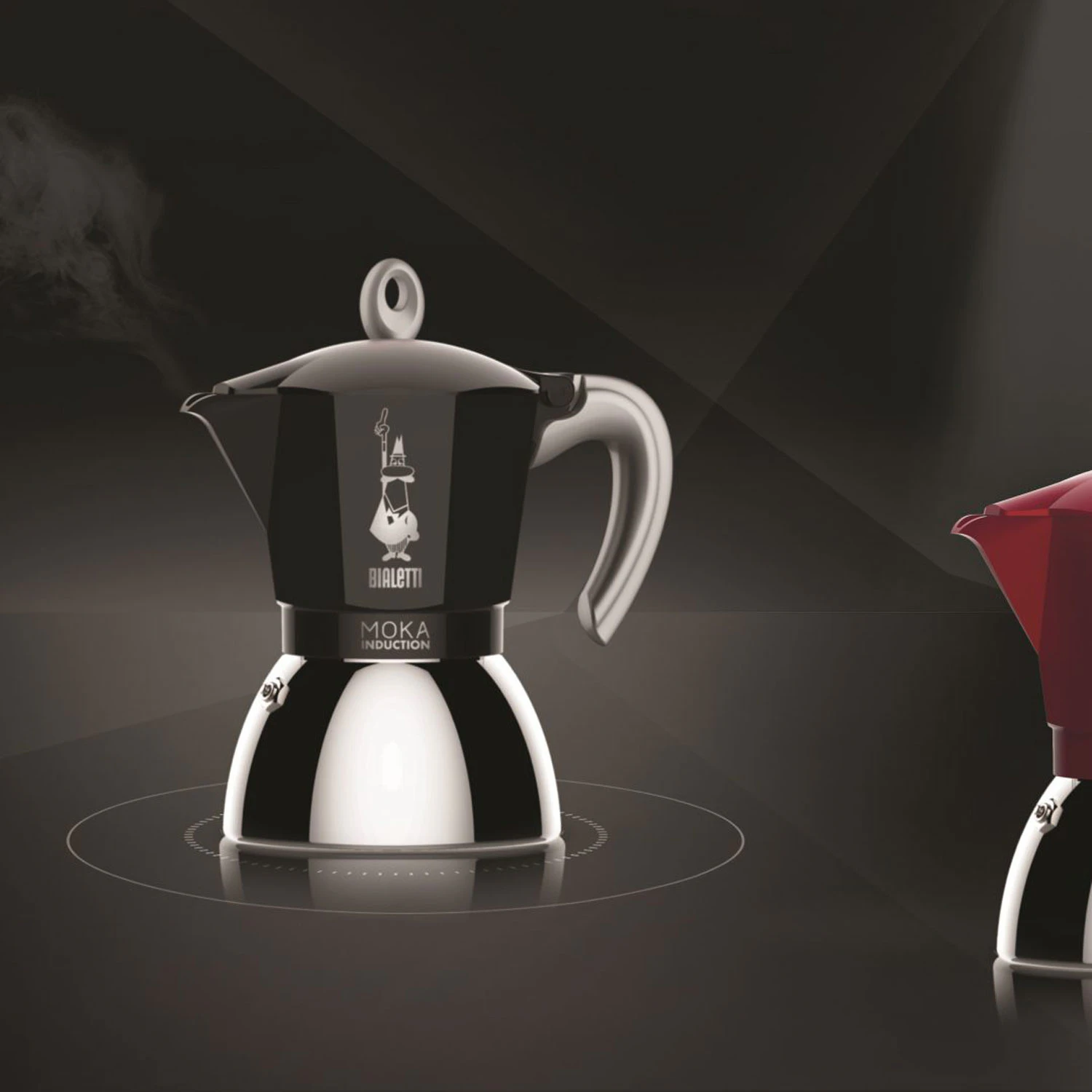 Bialetti Moka Induction Kaffebryggare 6 Koppar, svart från Bialetti, bild 2