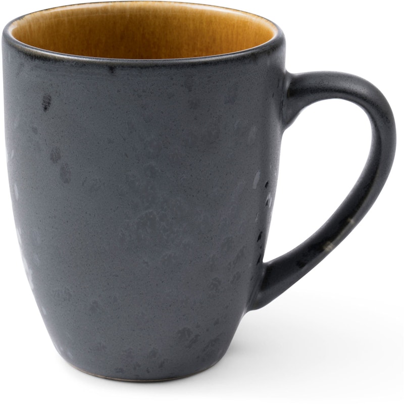 Mugg 30 cl, Svart/Bärnsten
