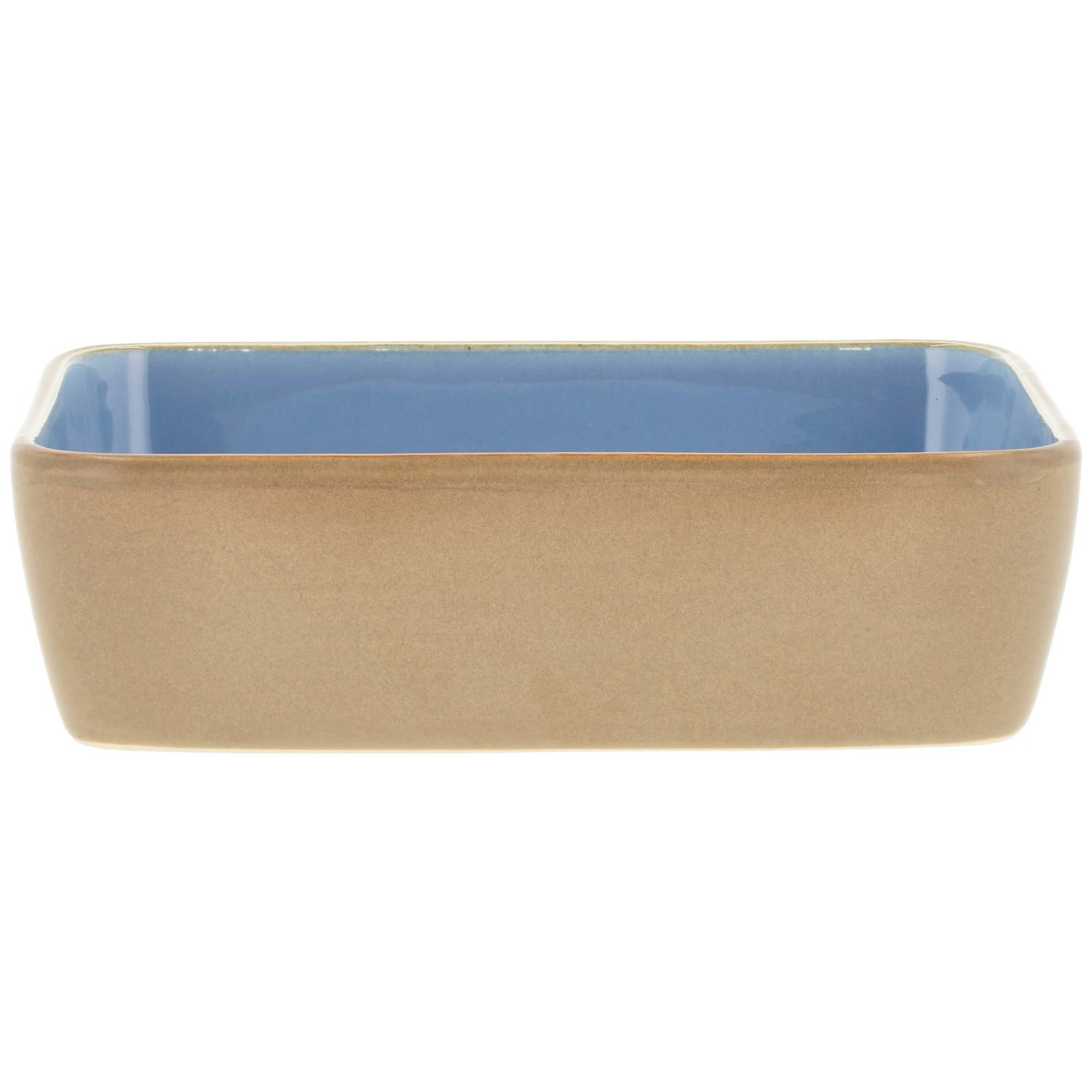 Bitz Ugnsform 14x19 Cm Wood/ocean - Ugnsformar Stengods Beige