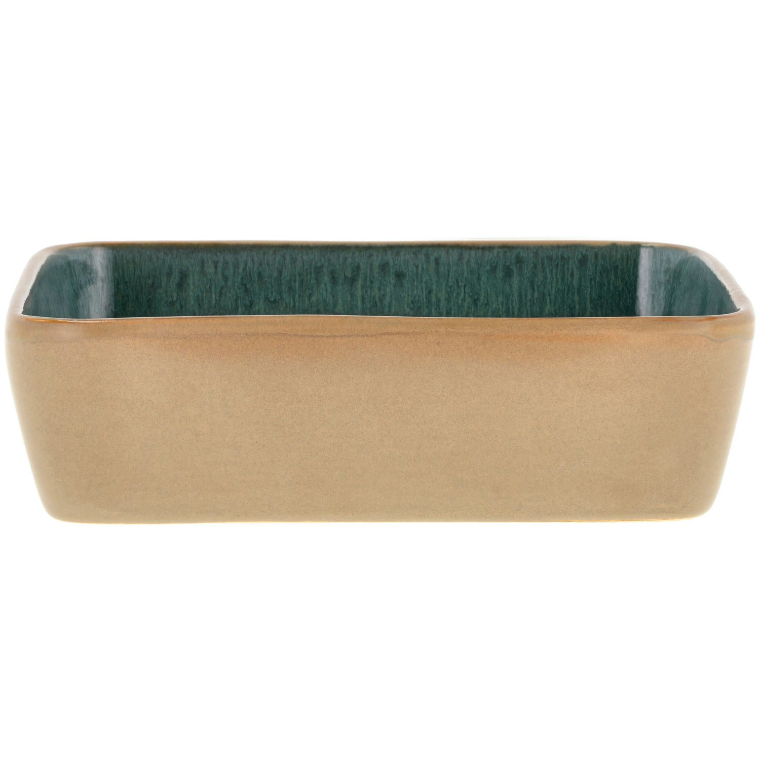 Bitz Ugnsform 14x19 Cm Wood/forest - Ugnsformar Stengods Beige