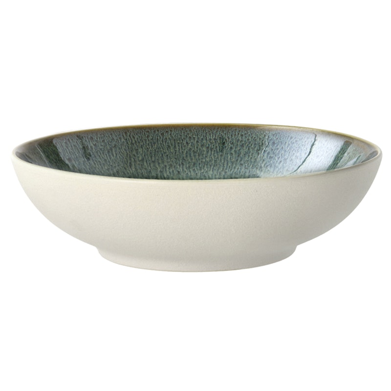 Gastro Pastatallrik 20 cm, Grön / Vit