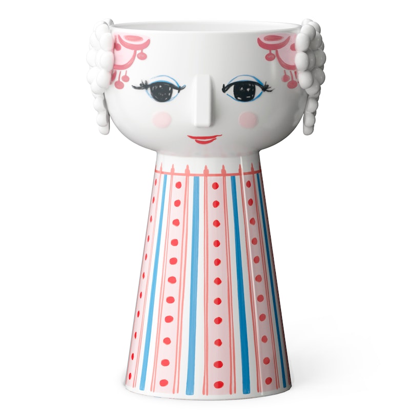 Eva Ljuslykta 14 cm, Röd