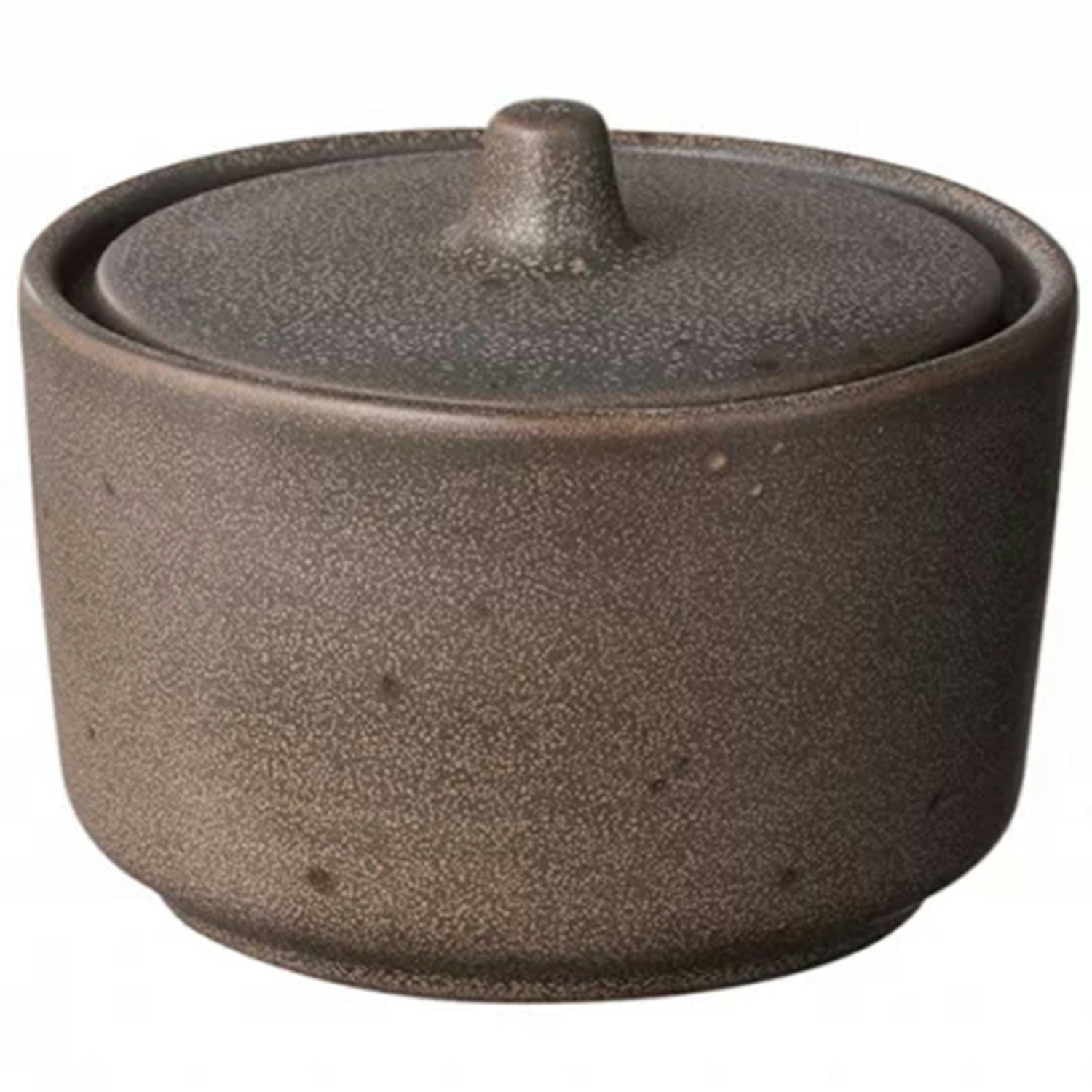 Blomus Kumi Sockersk&aring;l Med Lock - Sockersk&aring;lar Keramik Espresso