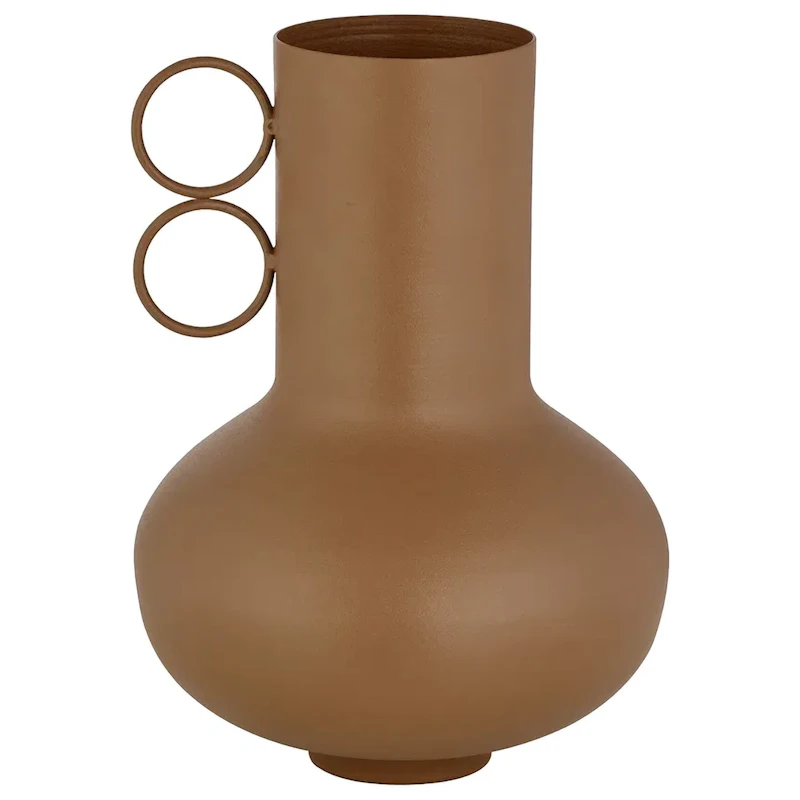 LOHA Vas 20 cm, Amber Brown