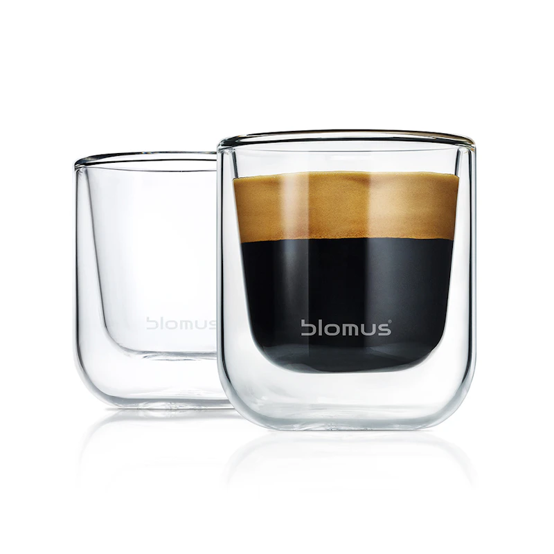 Nero Dubbelväggad Espresso Glas 2-Pack