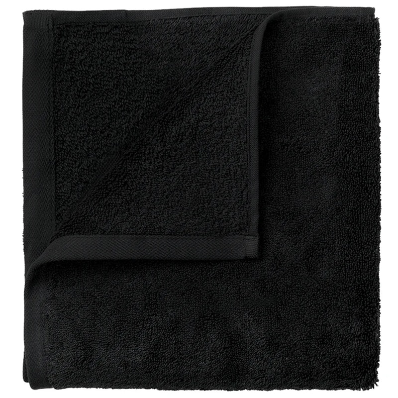 RIVA Gästhandduk 4-pack, Svart