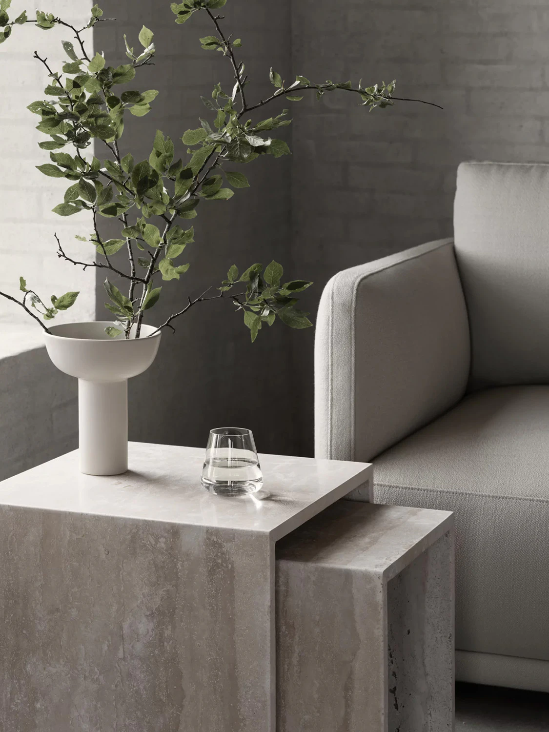 Blomus Varu Soffbord 2 Delar, beige från Blomus, bild 5