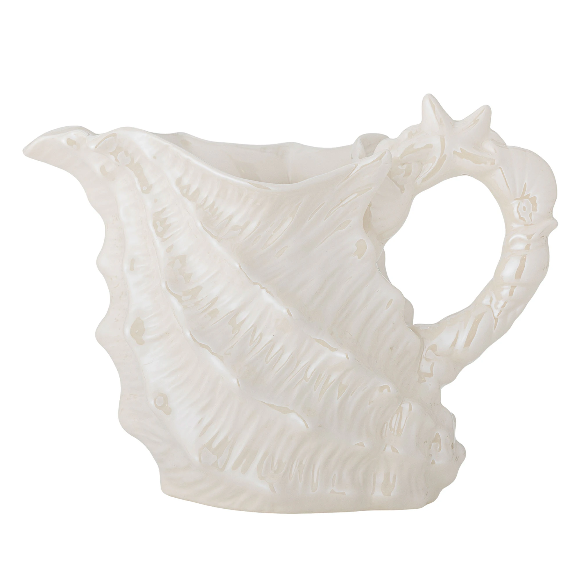 Bloomingville Shellie Kanna - Vattenkaraffer & Vattenkannor Stengods Vit
