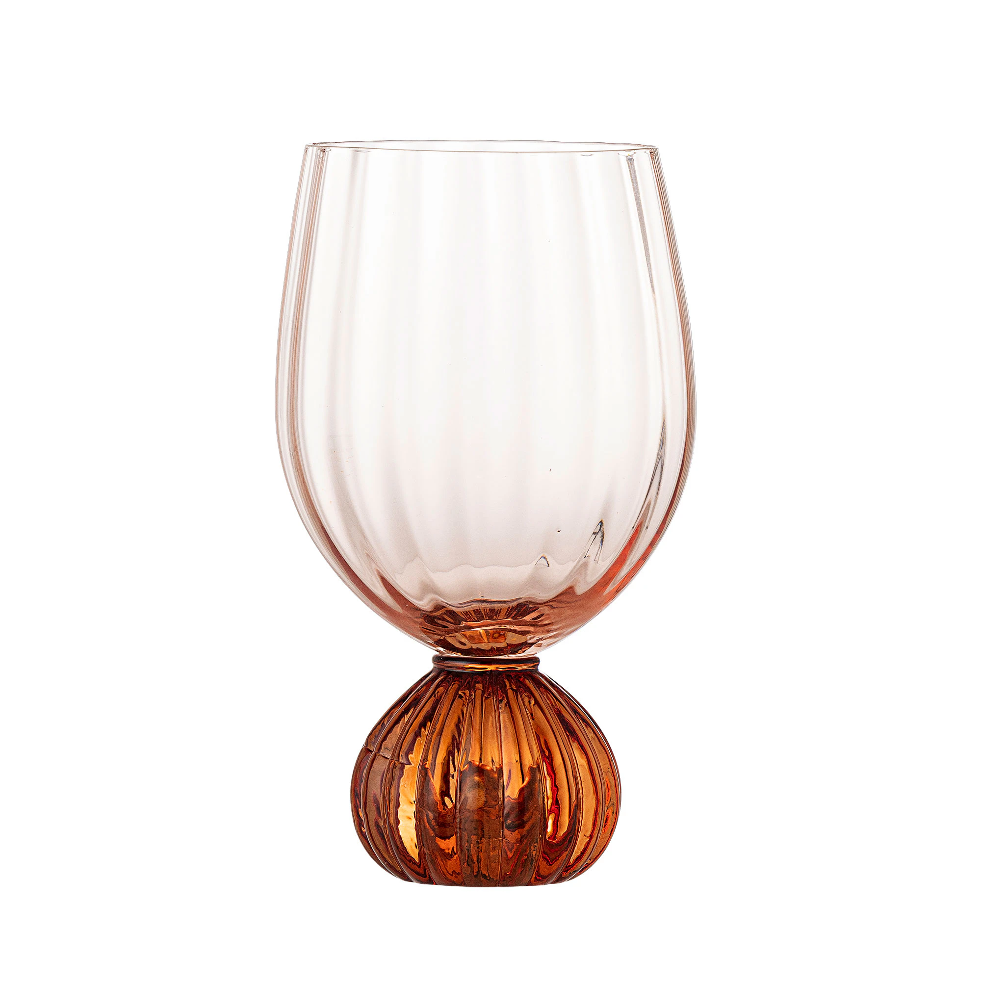 Bloomingville Taurin Vin 43 Cl - Vinglas Glas Rose