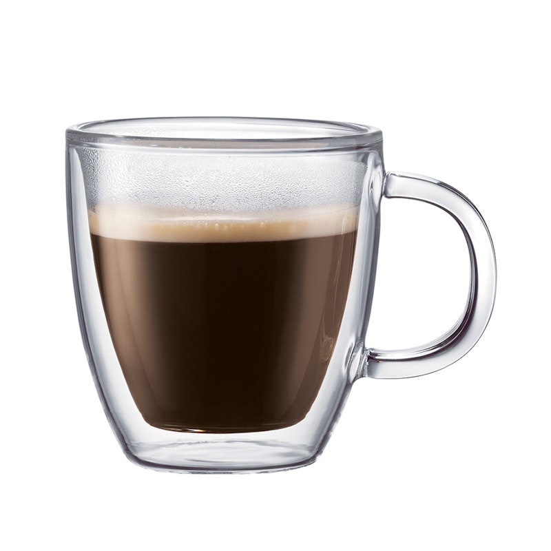 Bistro Dubbelväggad Espressomugg, 30 cl, 2-Pack