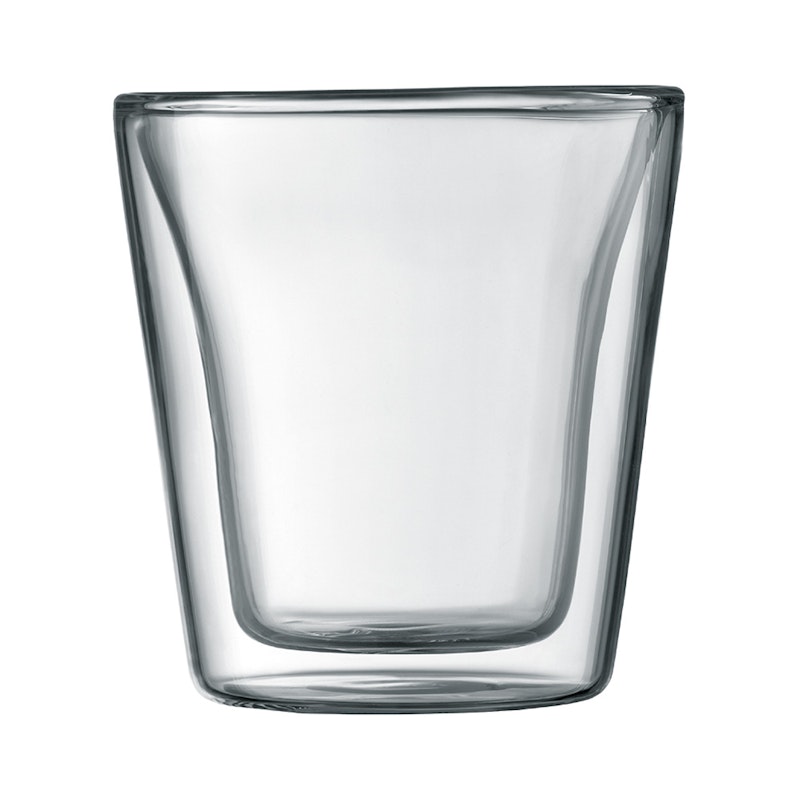 BODUM CANTEEN Dubbelväggad Glas 10 cl, 6-Pack