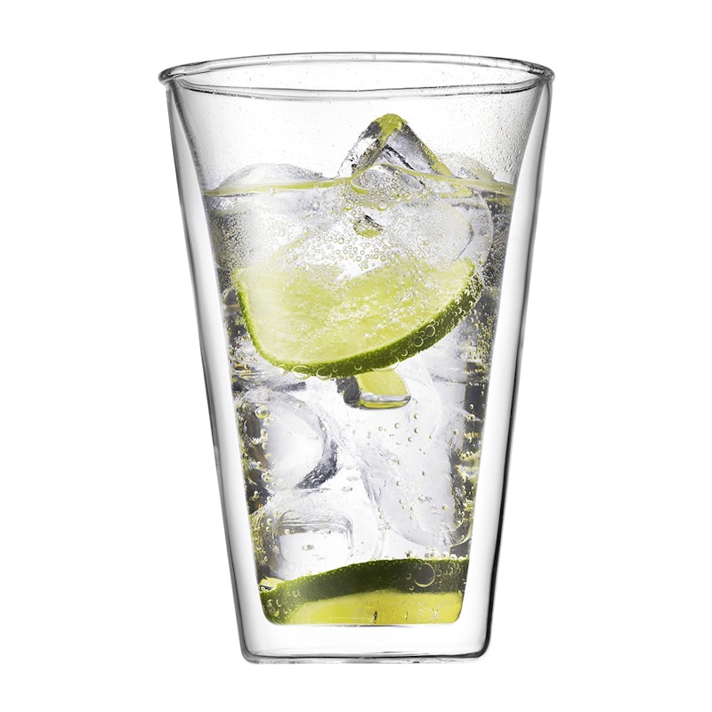 Bodum Canteen Dubbelväggad Glas 40 cl, 2-Pack