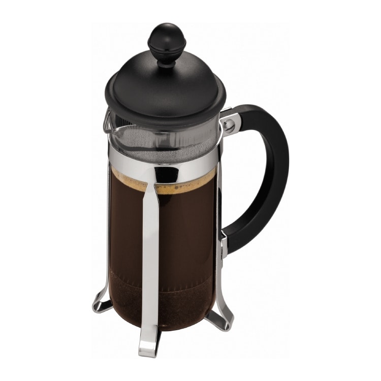 Bodum Caffettiera Kaffebryggare 3 Koppar - Kaffepressar St&aring;l Svart