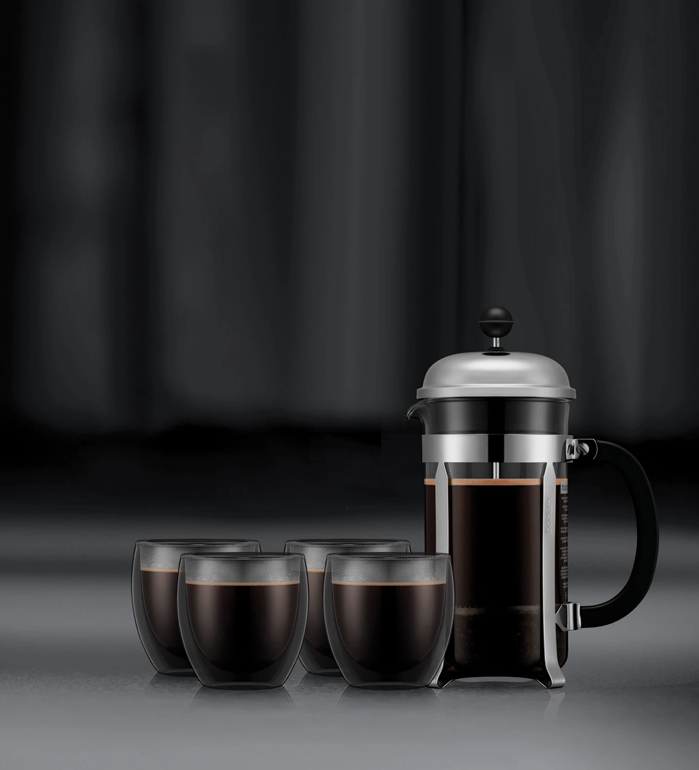 Bodum Chambord Kaffepress 8 Koppar, krom från Bodum, bild 4