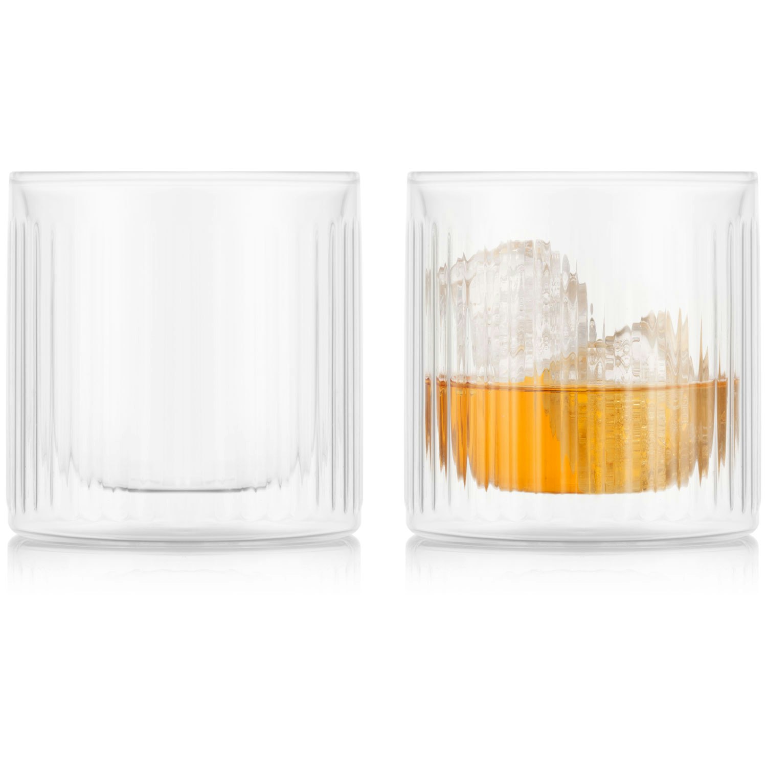Bodum Douro Dubbelv&auml;ggade Whiskeyglas 2-pack 30 Cl - Whiskeyglas & Cognacglas Borosilikatglas Klar