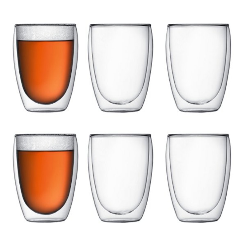 PAVINA Dubbelväggade Glas 35 cl, 6-Pack