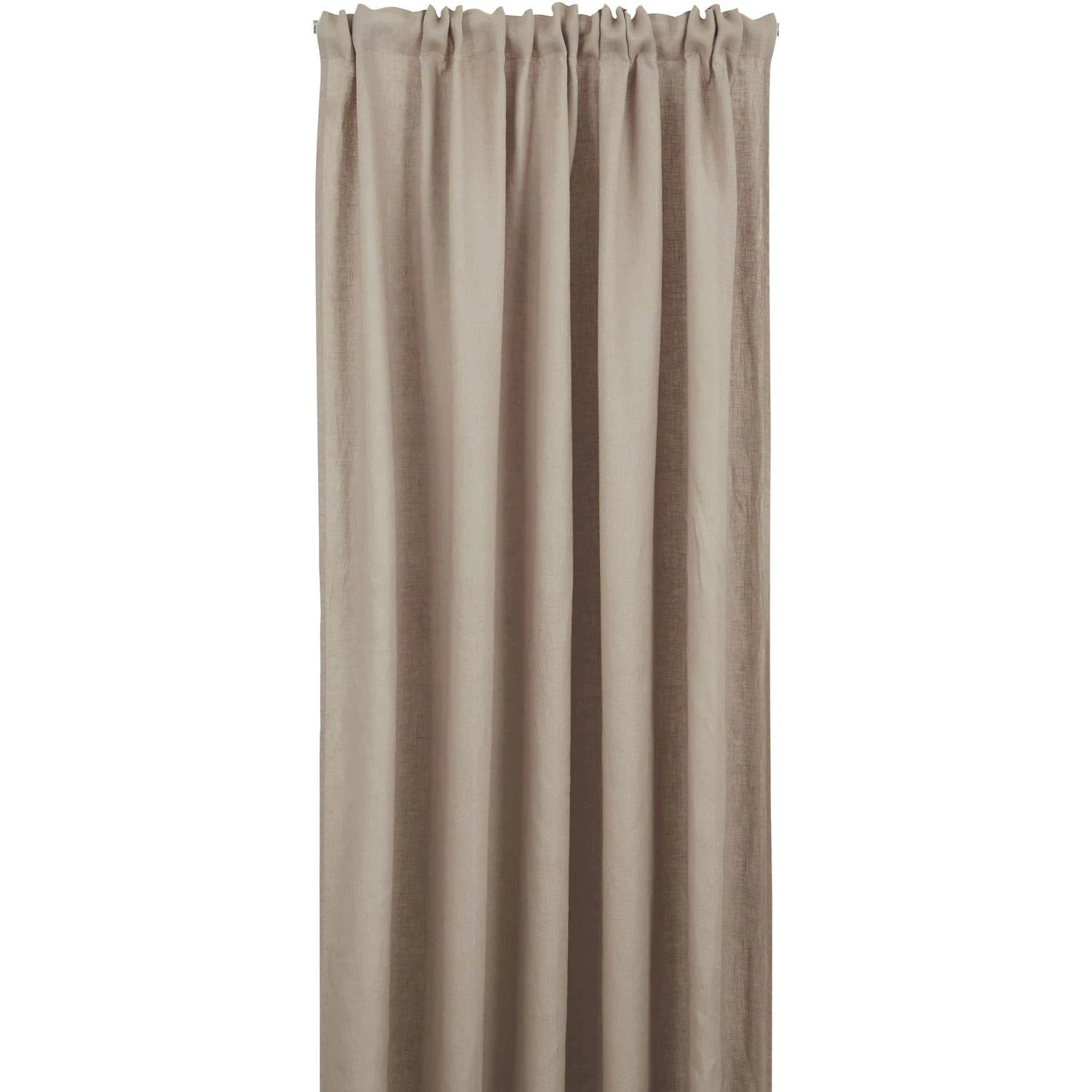 Boel&Jan Sabina Gardin 140x300 Cm - Gardinl&auml;ngder Linne Beige