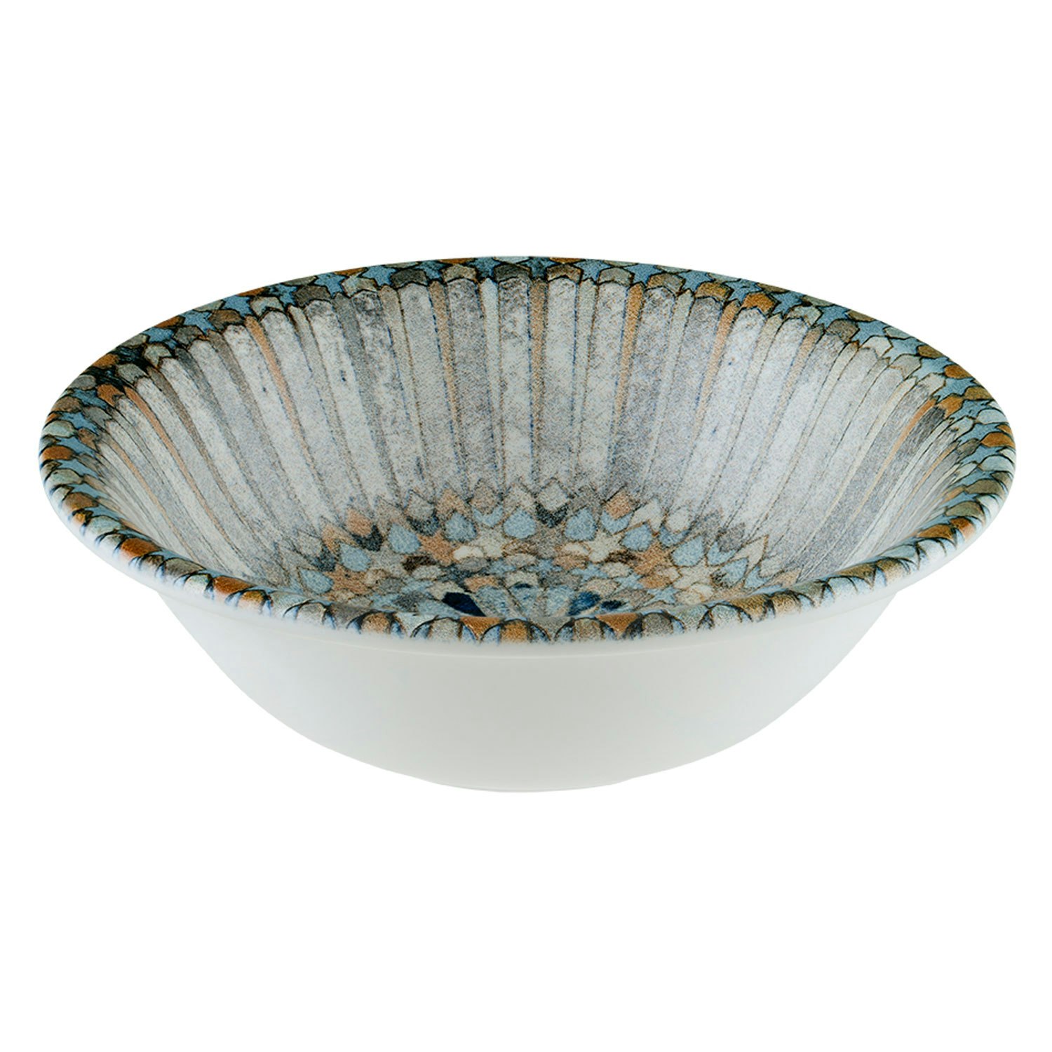 Bonna Luca Mosaic Sk&aring;l 16 Cm - Serveringssk&aring;lar Porslin Multi