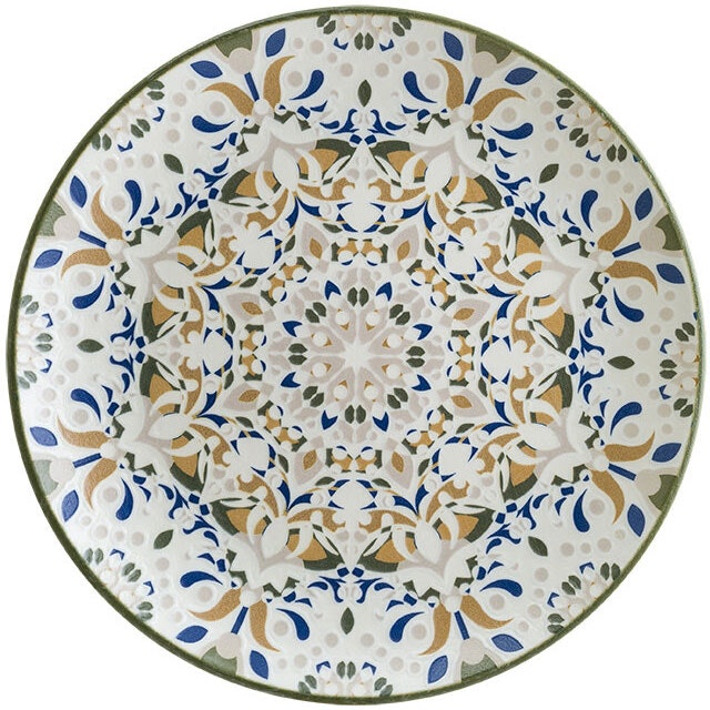 Bonna Tenango Assiett 19 Cm - Assietter Porslin Gr&ouml;n