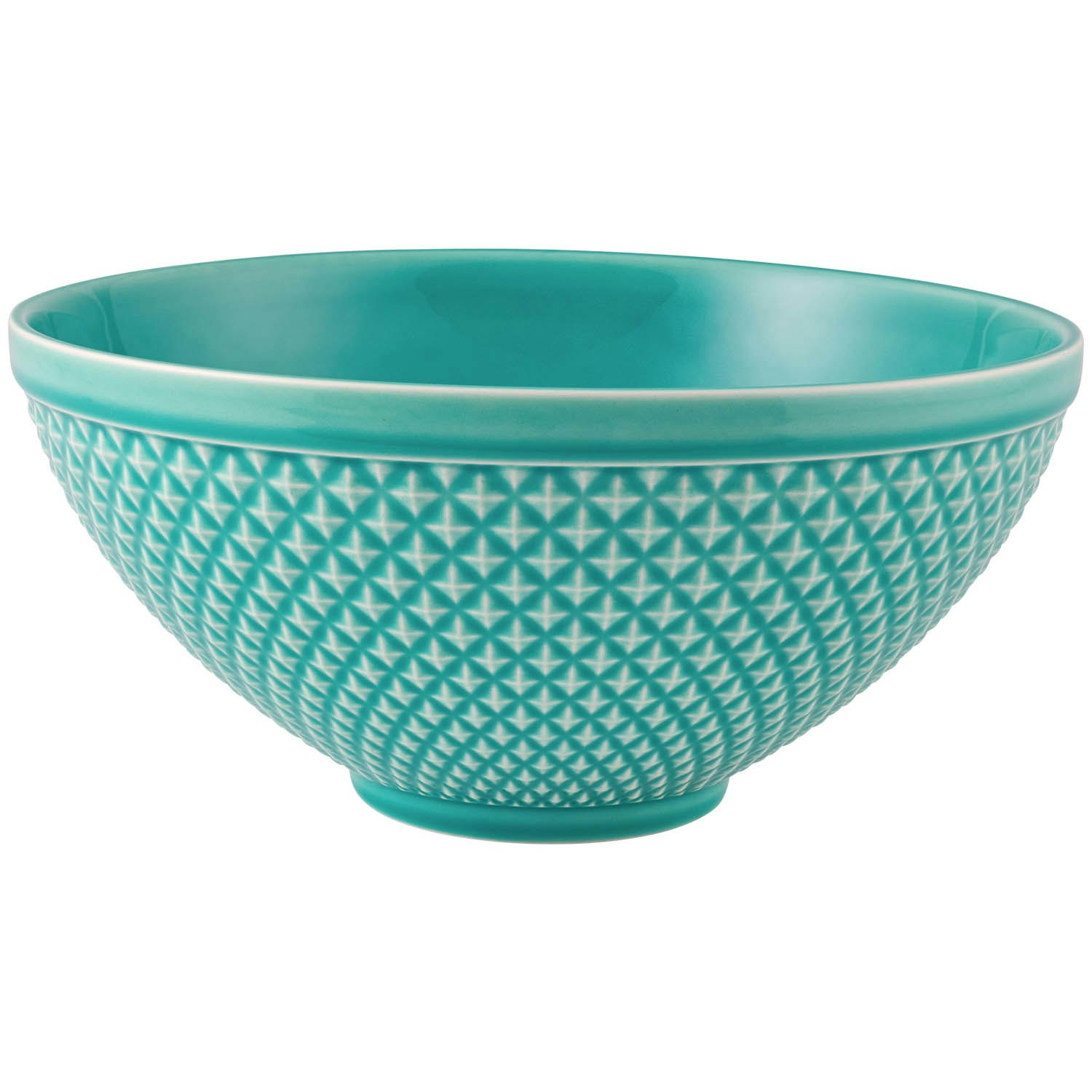 Bordallo Pinheiro Bicos Serveringstallrik &Oslash;25 Cm - Salladssk&aring;lar Lergods Mint