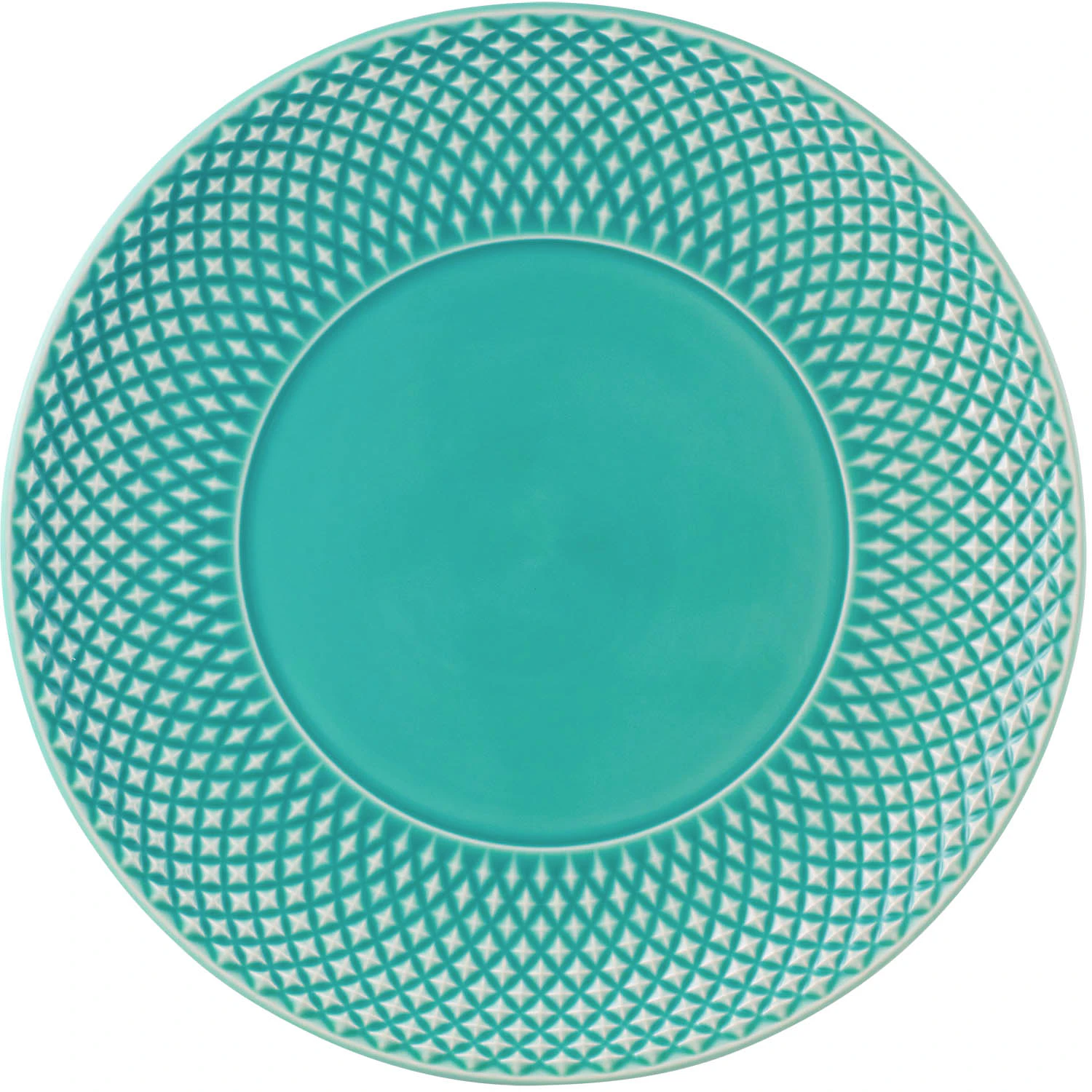 bordallo pinheiro bicos tallrik ø28 cm - lergods mint