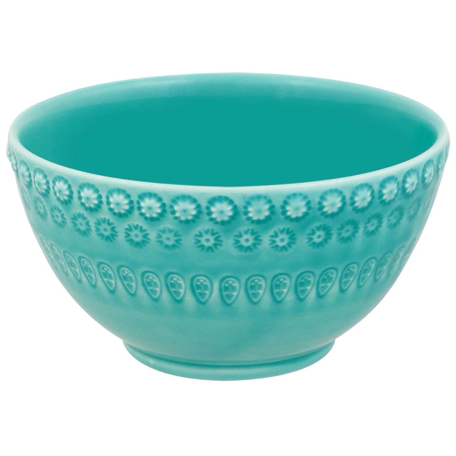 Bordallo Pinheiro Fantasy Sk&aring;l &Oslash;14,5 Cm - Serveringssk&aring;lar Lergods Turkos