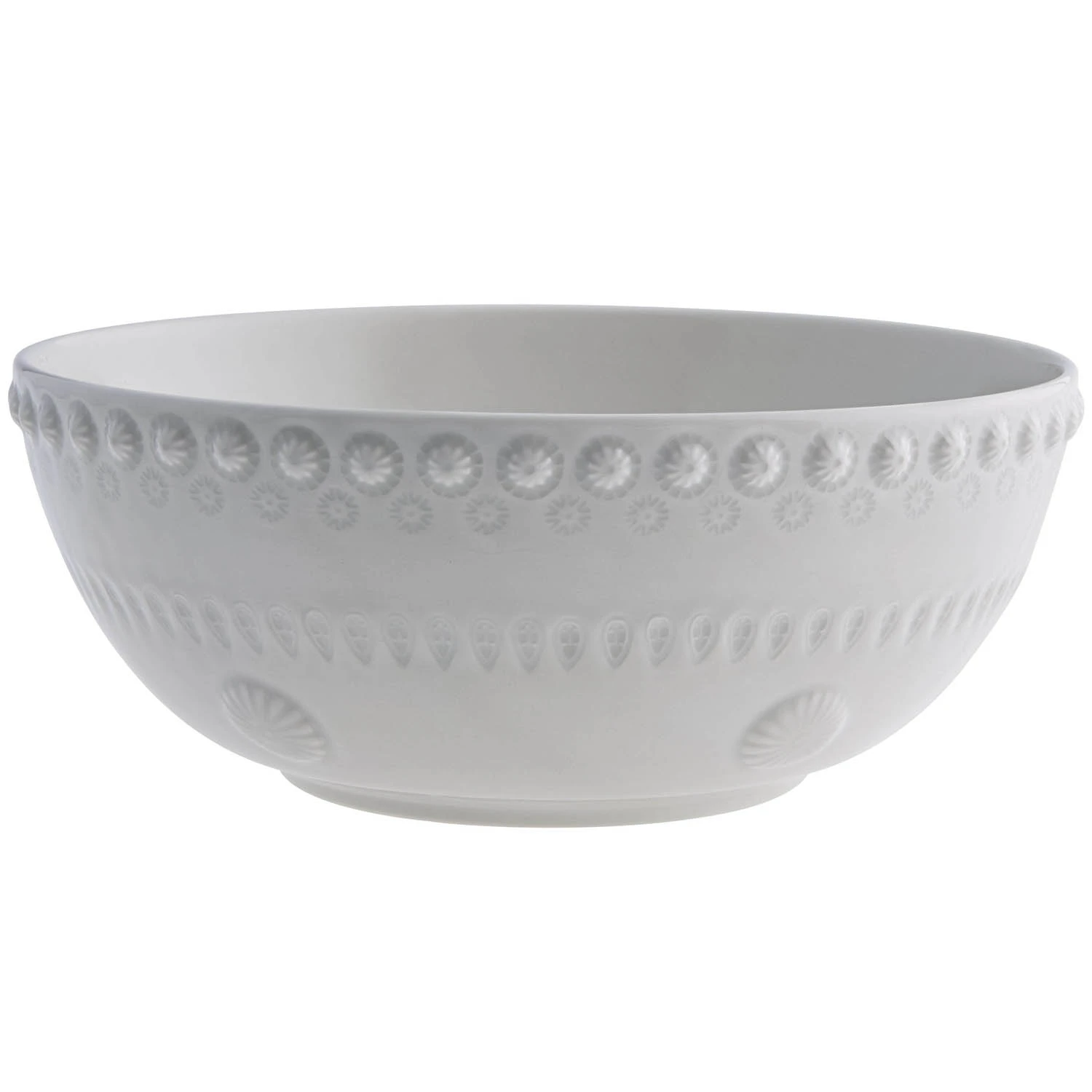 Bordallo Pinheiro Fantasy Salladssk&aring;l &Oslash;30 Cm - Serveringssk&aring;lar Lergods Cinza