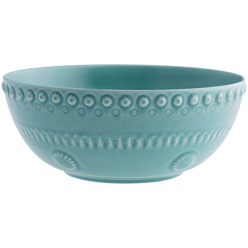Fantasy Salladsskål Ø30 cm, Turkos