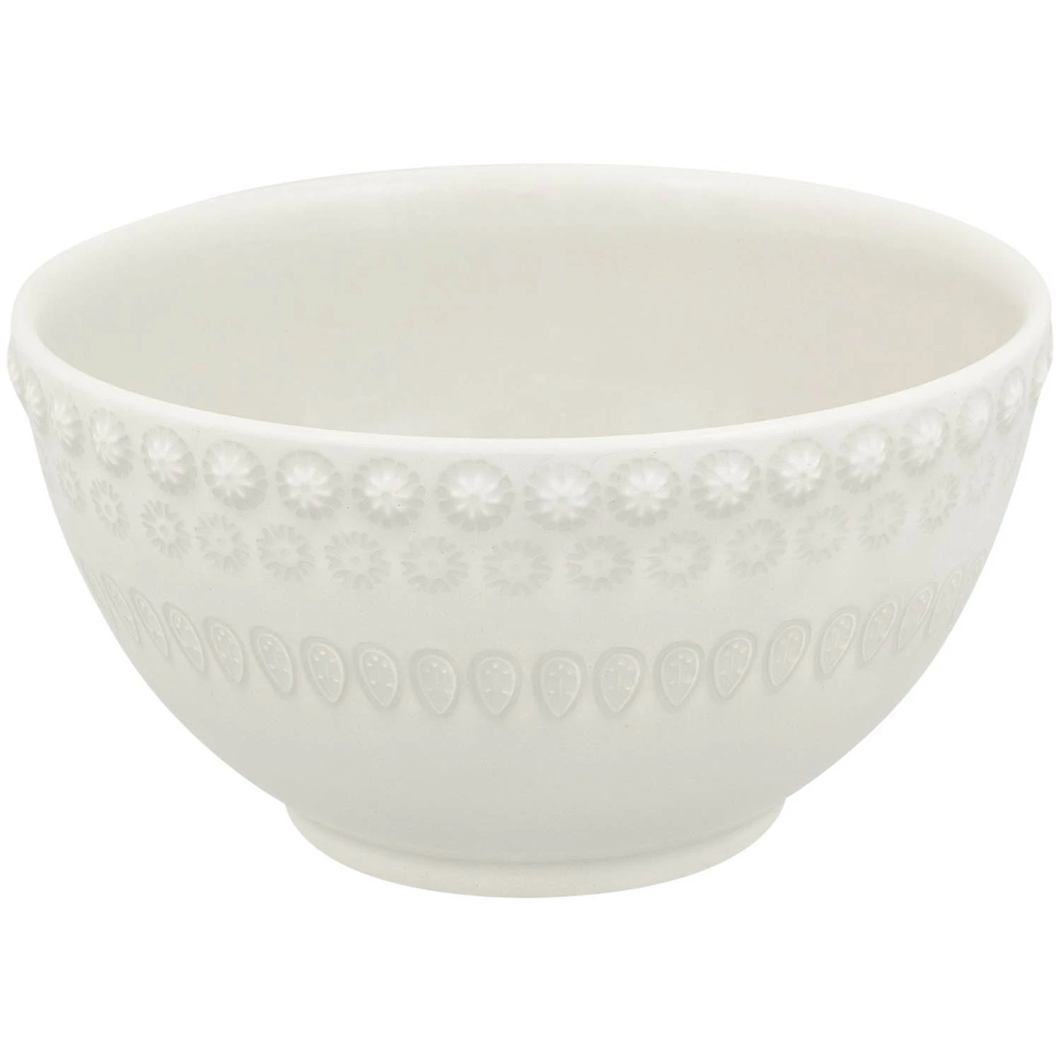 Bordallo Pinheiro Fantasy Sk&aring;l &Oslash;14,5 Cm - Serveringssk&aring;lar Lergods Cinza